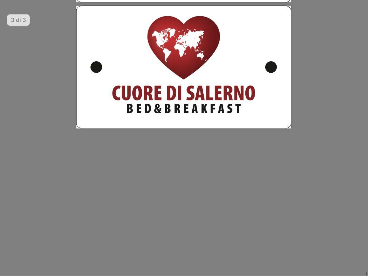 B&B Cuore Di Салерно Экстерьер фото